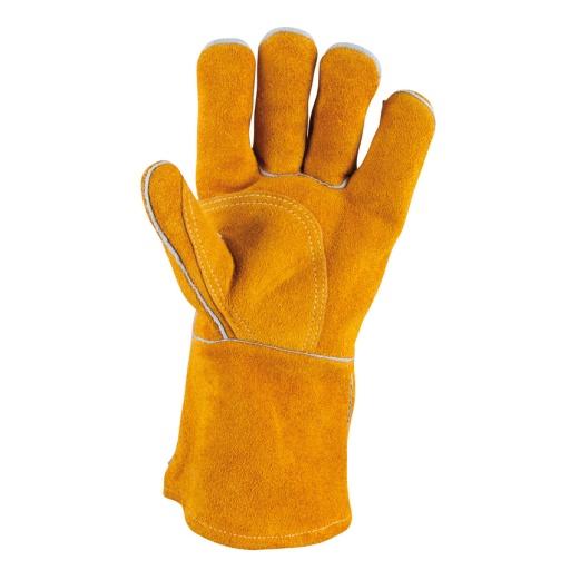 Gants de protection courts en cuir pour soudeur, L