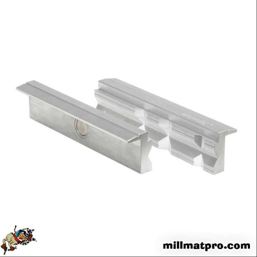 Mordaches aimantées finition alu pour tube