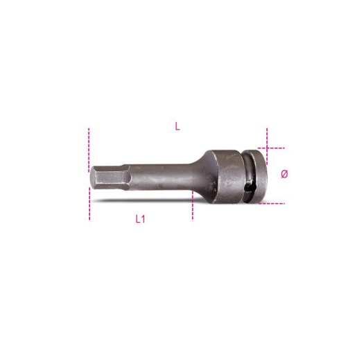 Douille chocs 5mm pour vis 6pans creux beta série 720me