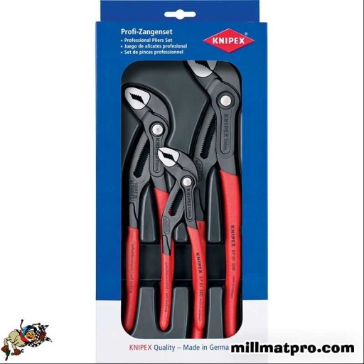 Jeu de 3 pinces Cobra KNIPEX 