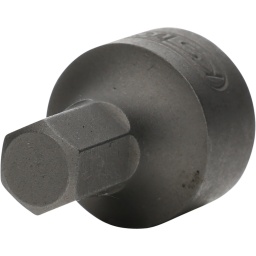 Douille tournevis 1/4'' 6 pans 6 mm extra-courte