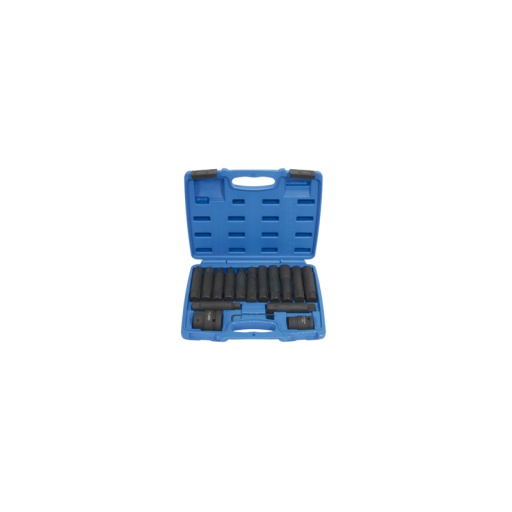 Coffret douilles et embouts longs à choc poids lourd