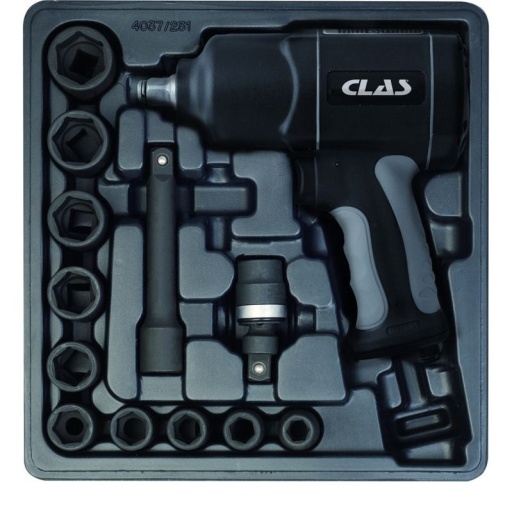 Coffret clé à choc 1/2" 13pcs
