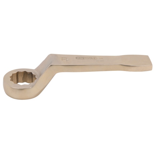 Cl&eacute; &agrave; &oelig;illet &agrave; frapper contre-coud&eacute;e BRONZEplus 30mm, 270mm