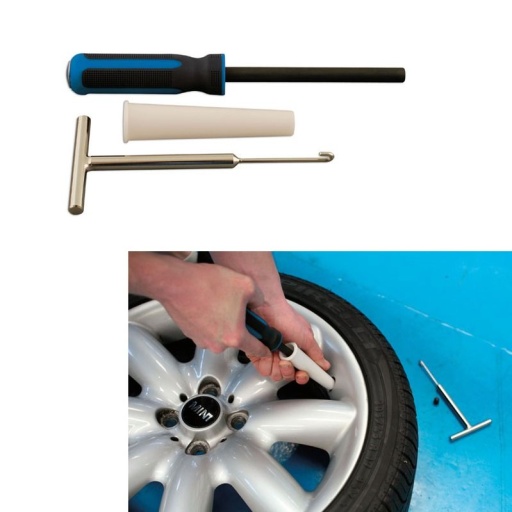 Jeu de pose et dépose de valve de pneu- 3 pcs