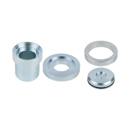 Jeu de douilles pour biellettes arrières ford - mazda - volvo
- pour le montage et démontage des silent-blocs arrières
- utilisation avec la presse universelle 440.0180
- coffret de rangement
utilisation : ford focus >1999. mazda 3 >2004. volvo v50/s40 >2004
composition :
douille de démontage / montage
disque de montage
bague de retenue
disque de pression