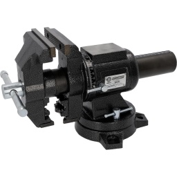 Etau 2 en 1 t&ecirc;te pivotante 125mm