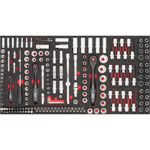 Module master douille et cliquet 219 pièces