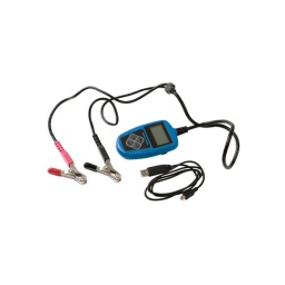 Ce testeur permet de tester la batterie du véhicule et sa capacité a charger
le resultat de l'analyse est bon ou remplacer. les standards de test sont jis. en. din. sae et iec
plage de contrôle 100-2000cca. 100-1000 din. 100-1000 iec. 100-1700
en
certifie ce et conforme rohs
imprimante disponible sous la réf 6804
langues disponibles:
francais.
anglais.
allemand.
espagnol.
italien.
polonais