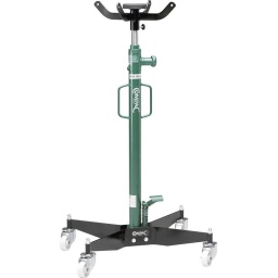 Adaptateur rotatif de boîtes de vitesse avec selle et coussin de caoutchouc. Système de descente à ressort équipé d’un dispositif 