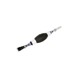 Poire d'amorcage pour moteur Diesel - Connection 10mm Une fois le filtre remplacé, le système doit être purgé son air et être réamorcé Connection avec Diamètre de 10mm Convient par exemple aux Opel 2.2Di & 2.0Di Moteur Diesel avec les codes moteurs X20DTL | X20DTH | X22DTH. Outil de spécialiste Poire d'amorcage disponible séparément - Ref 3813