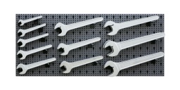 Composition de 25 outils avec crochets sans panneau