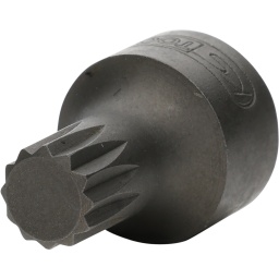 Douille tournevis 1/4'' XZN M8 extra-courte