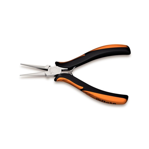 Pince précision becs demi ronds lisses effiles 140mm beta