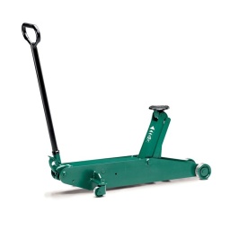 Cric garantie 3 ans 
- Poignée ergonomique revêtue de caoutchouc
- Dispositif de descente levage et blocage empêchant toute descente intempestive
- Roues pivotantes de grand diamètre pour une manutention facile
Longueur: 1270mm
Hauteur: 200mm
Longueur du manche: 1045mm
hauteur avec pédale levée: 560mm
Poids: 72kg 