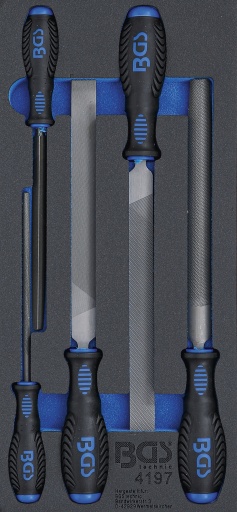 Module de limes d'atelier 5 pièces