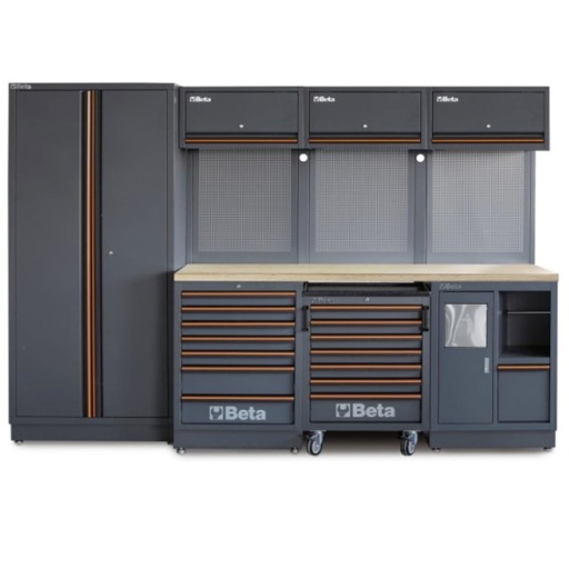 Combinaison d'ameublement d'atelier C45PRO 2.0 W