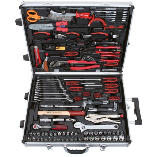 Coffret d'outils universels CHROMEplus 3/8'' 172 pcs