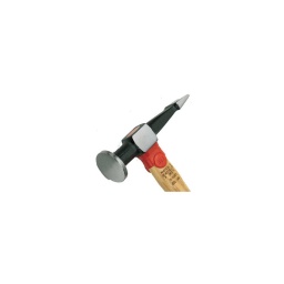 Marteau à débosseler panne droite 40mm manche hickory 

- fabrication francaise extremement rigoureuse
- tête en acier carbone ultra légère et resistante
- manche hickory en bois très dure haute résistance. le mieux adapte aux usages intensifs
- les chocs sont nets et n'entrainent aucun mouvement discordant qui affecterait l'outil ou l'objet frappe 
- dimension tête 40mm - dimension panne 8.5x20mm - poid 300gr
- longueur 290mm 