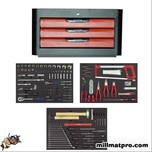 Coffre à outils complet ks tools, compo ecolin