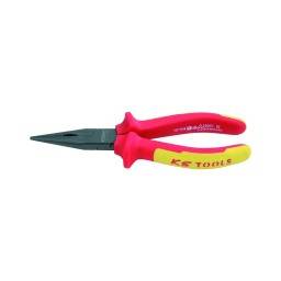 Pince à bec demi-rond droite isolée 1000 volts 150mm 
- acier bruni haute résistance
- poignée ergonomique bicomposant isolée 1000volts
- longueur 150mm 