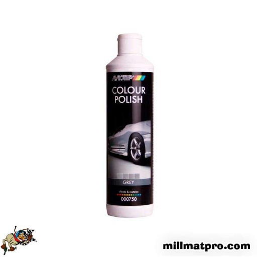 Flacon 500ml de polish de couleur gris