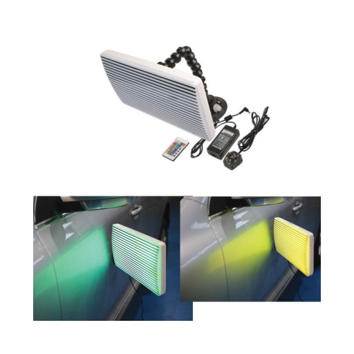 Plaque refléchissante multi couleur led