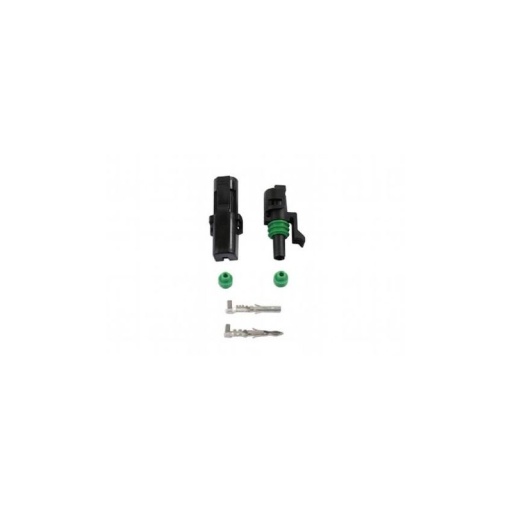 Kit assortiment de connecteurs électriques automobiles étanches Delphi 1 pôle - 6 pcs