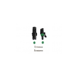 Kit assortiment de connecteurs électriques automobiles étanches Delphi 1 pôle - 6 pcs
Connecteurs étanches Delphi - utilisable sur le VL, les 2 roues et le Poids Lourd - Conforme ROHS
Contient 1 connecteur mâle et 1 connecteur femelle 1 pôle
Contient 1 cosse à sertir mâle et 1 cosse à sertir femelle et deux joints étanchéité et obturateurs verts
Fourni sous blister
Contenu total : 6 pcs