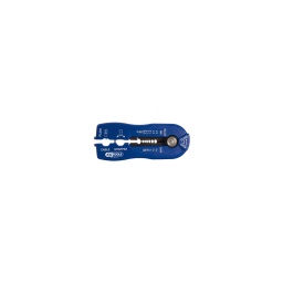 Pince à dénuder les fils 0.8 a 2.6mm 

- coupes lateral 
- partie frontale pour retirer les gaines
- réglable 0.8-1.3-1.6-2.0-2.6mm 
- appareil compact (tient dans la poche)