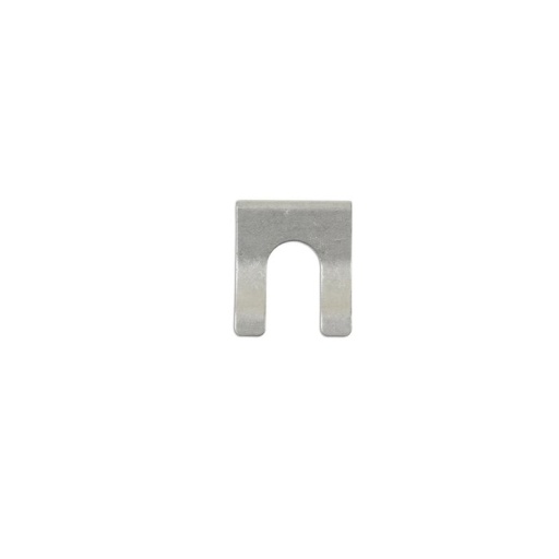 Clip de fixation de tube de frein en argent 28.2mm x 23mm 10pcs