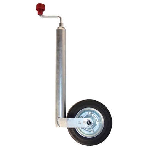 Roue jockey galvanisée roulement à billes