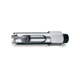 Douille ouverte à encoches pour écrous porte-injecteurs
- 22mm int / 29.5 ext
- entraînement 6 pans 22 / 32mm - qualité premium beta depuis 1939