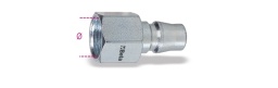 Embout rapide profil Asiatique, filetage femelle, embout cylindrique BSP