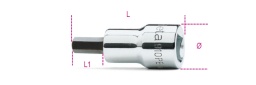 Douille tournevis pour vis 6 pans creux 9MM