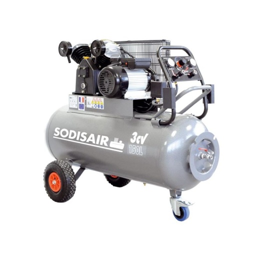Compresseur d'air pro 150l 3cv 380l/min