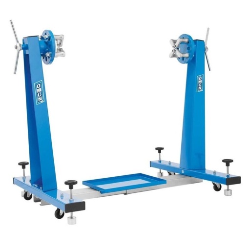 Stand support moteur double