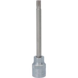 RIBE®
Carré d'entraînement intérieur selon DIN 3120 / ISO 1174 avec encoche pour verrouillage par bille
Version longue
avec embout tournevis nickelé serti
Pour une utilisation manuelle