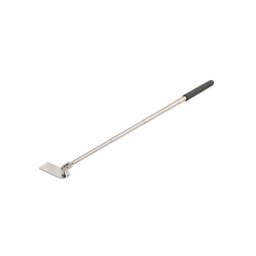 Miroir sur tige télescopique Miroir incassable en inox  Miroir de 63mm x 25mm  S'allonge de 228mm à  717mm Miroir angulable pour davantage d'applications Manche ergonomique