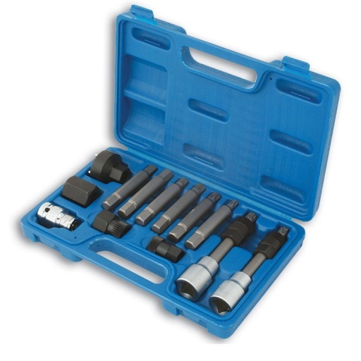 Kit de démontage de poulies d'alternateurs - 13 pcs