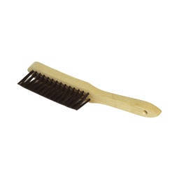 Brosse métallique
spéciale soudure en coin
3 rangs
longueur 280 mm largeur 30 mm 