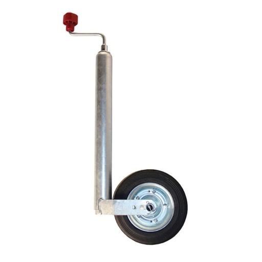 Roue jockey galvanisée roulement à billes