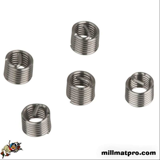 Insets filet&eacute;s M12x1,25 - pack de 5 du coffret 150.6110