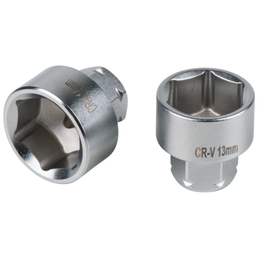 Douille traversante 6 pans 14 mm, L. 18 mm du coffret 918.3050