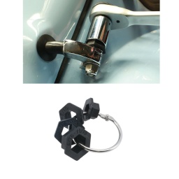Inserts non marquants adaptés aux douilles et clés impériales (AF) et permettant d'éviter d'endommager les fixations chromées ou anodisées. Parfaits pour une utilisation sur des véhicules classiques et d'exposition.

Évitent l'endommagement des boulons chromés et anodisés (non marquants).
Dimensions : 3/8" pour douille de 1/2", 7/16" pour douille de 9/16", 1/2" pour douille de 5/8", 9/16" pour douille de 11/16".
Peuvent être utilisés avec des douilles ou des clés polygonales.
En nylon PA6 et composite de fibre de verre.
Tailles impériales (AF) idéales pour les voitures classiques et les motos. Pour la version métrique, voir la référence Laser n° 7463.