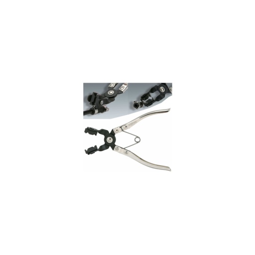 Pince à collier clic à tête pivotante 45°