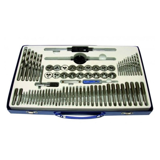 Coffret forets-tarauds-filieres 75 pieces