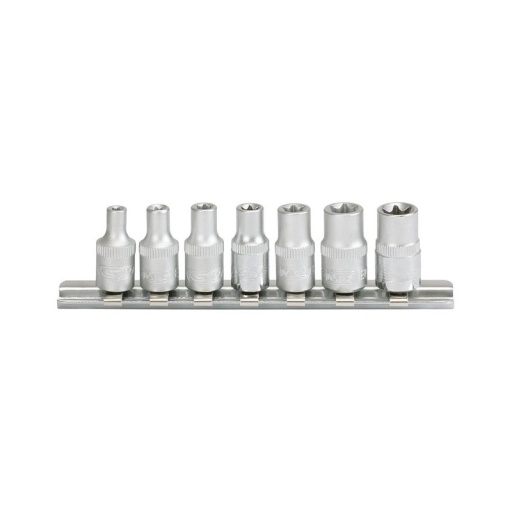Jeu 7 douilles torx femelle e4 a e11