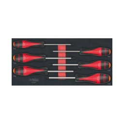 Module 6 tournevis torxperce
- module 1/3
- pour servantes et etablis
- empreinte des outils découpee au laser
- mousse imputrescible
- compositon :
t10-t15-t20-t25-t30-t40