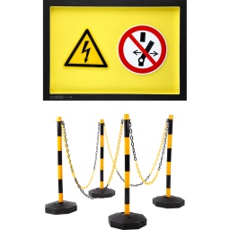 Jeu de rangements pour la protection du lieu de travail 15&nbsp;pcs